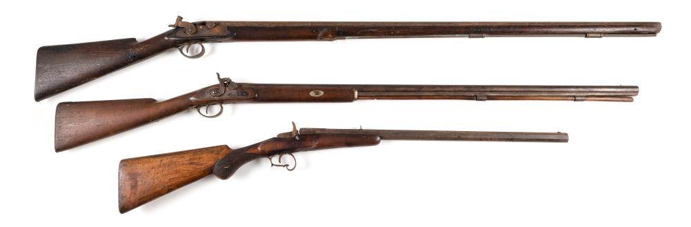 THREE LONG GUNS 19TH CENTURY LENGTHS 34f3a8