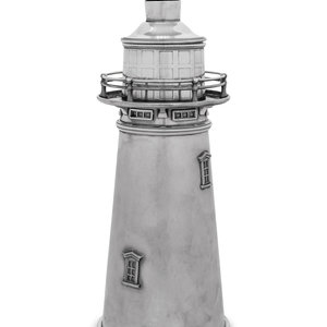 An American Silver Plate Lighthouse 34f3b5