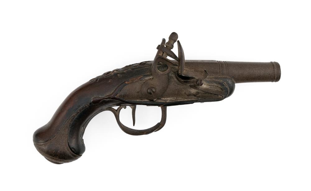 CONTINENTAL FLINTLOCK PISTOL LATE