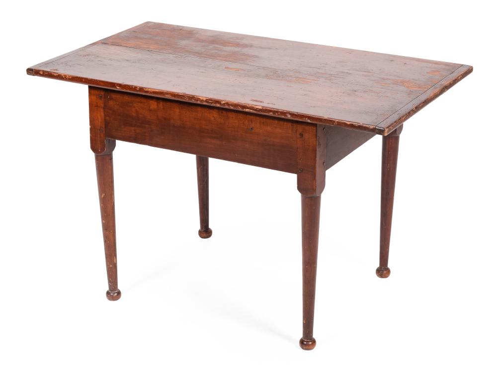 ONE DRAWER TAVERN TABLE NEW ENGLAND  34f444