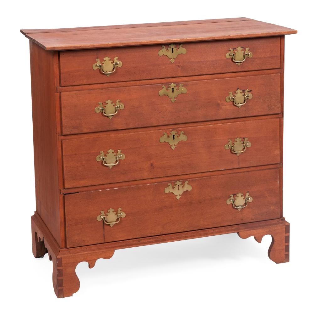 CHIPPENDALE BUREAU NEW ENGLAND,