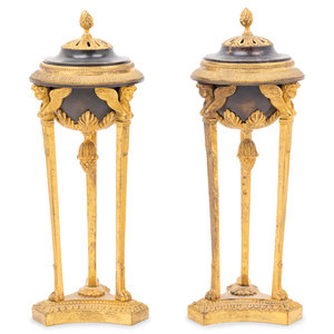 A Pair of Empire Style Gilt and 34f471