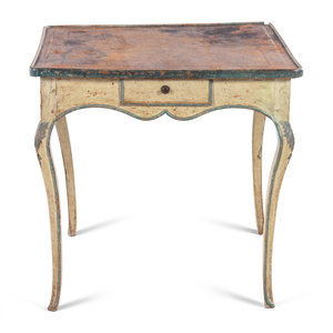 An Italian Painted Game Table 18th 34f4a5