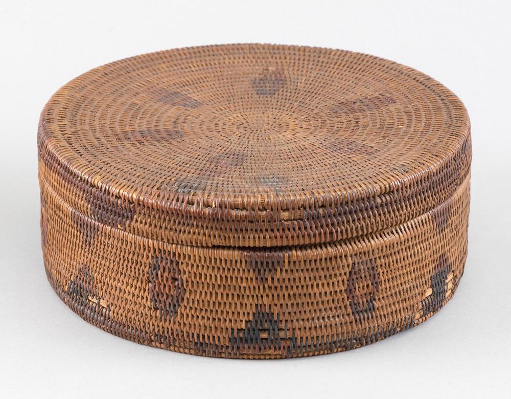 NORTHWEST COASTAL BASKET 19TH CENTURY