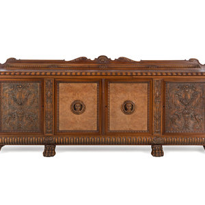 A Renaissance Style Walnut Sideboard 20th 34f4d6