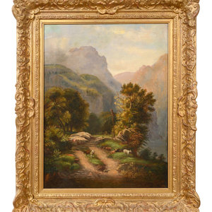 Probably German 19th Century Mountainous 34f529