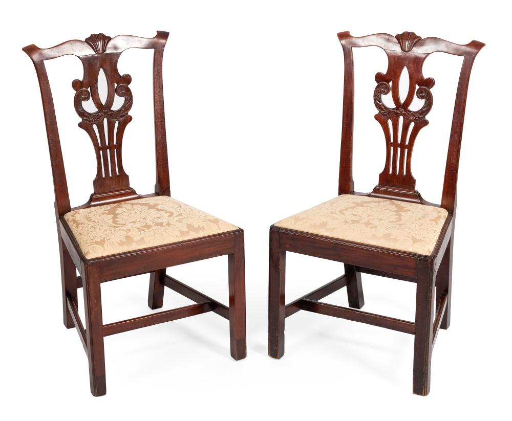 PAIR OF PHILADELPHIA CHIPPENDALE 34f53b