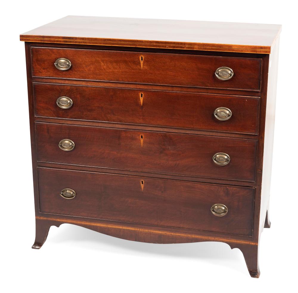 FEDERAL FOUR DRAWER CHEST MID ATLANTIC 34f555