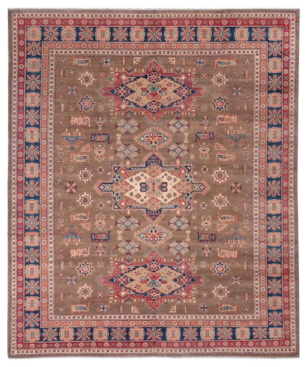 KAZAK DESIGN RUG: 8’2” X 9’9”