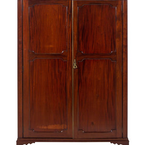 An Edwardian Mahogany Armoire in 34f56c