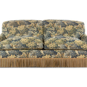 A Custom Two-Seat Sofa with Verdure