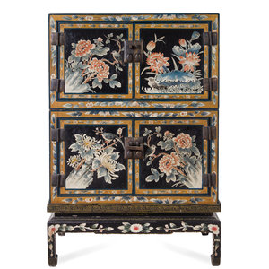 A Chinese Export Lacquered Two Part 34f599