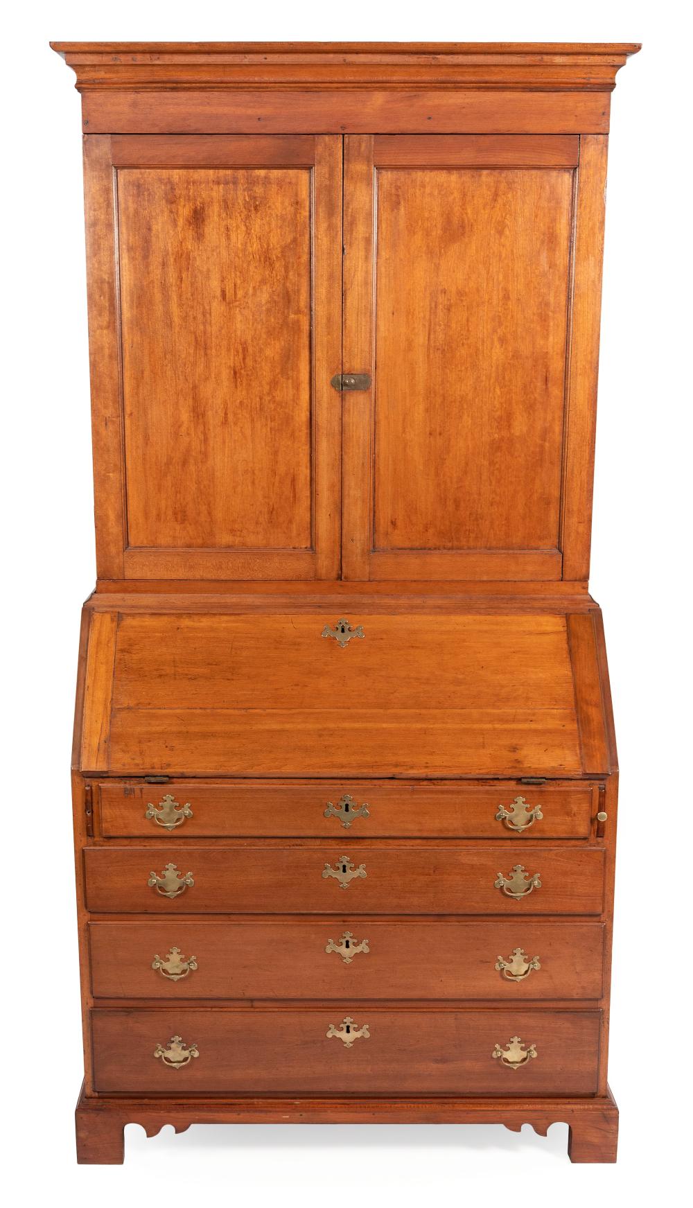 CHIPPENDALE TWO PART SECRETARY 34f5a0