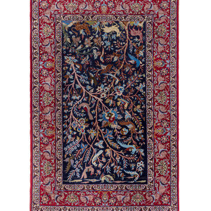 An Isfahan Wool Rug Circa 1970 5 34f5c3