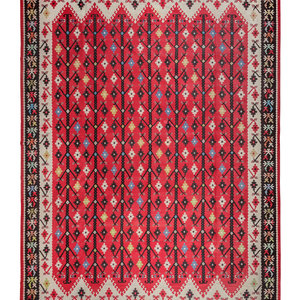 A Large Turkish Kilim Wool Rug
Second