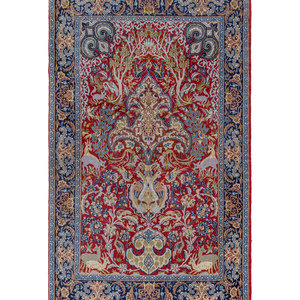 An Isfahan Wool Rug Second Half 34f5d6