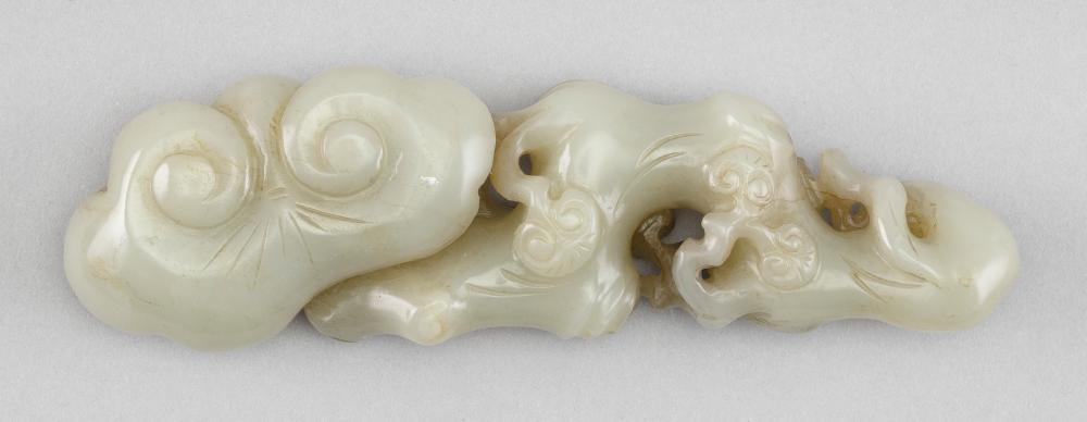 CHINESE CELADON GREEN JADE CARVING 34f650