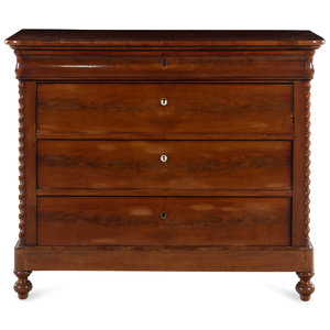 An Austrian Mahogany Chest of Drawers 19th 34f6c7