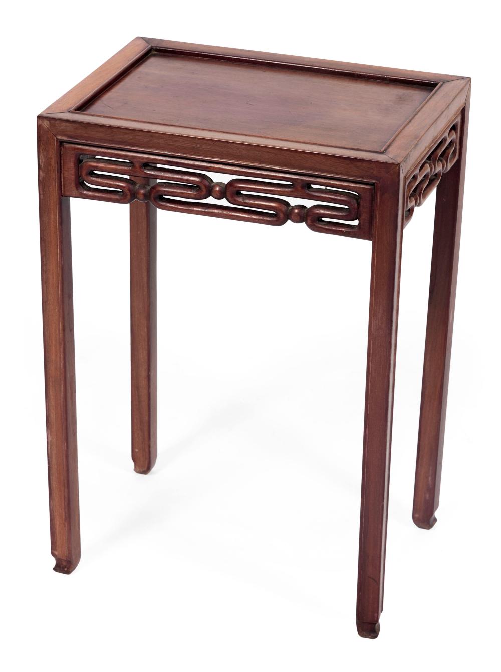 CHINESE ROSEWOOD SIDE TABLE EARLY 34f700