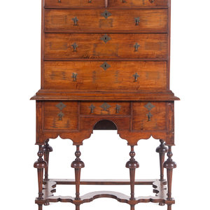 A William and Mary Chest on Stand 34f70f