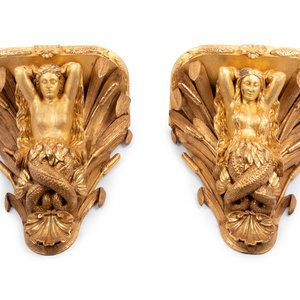 A Pair of English Carved Giltwood 34f725