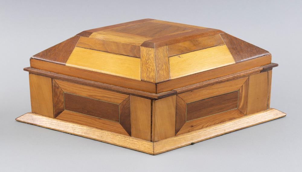 PARQUETRY INLAID JEWEL BOX 20TH