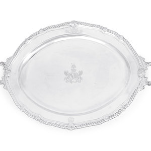 A George III Silver Serving Tray
James