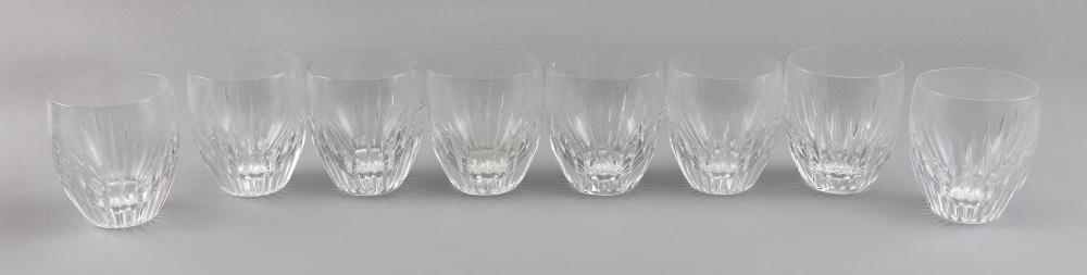 SET OF EIGHT BACCARAT MESSENA  34f7de