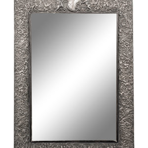 An Edwardian Silver Dresser Mirror
William