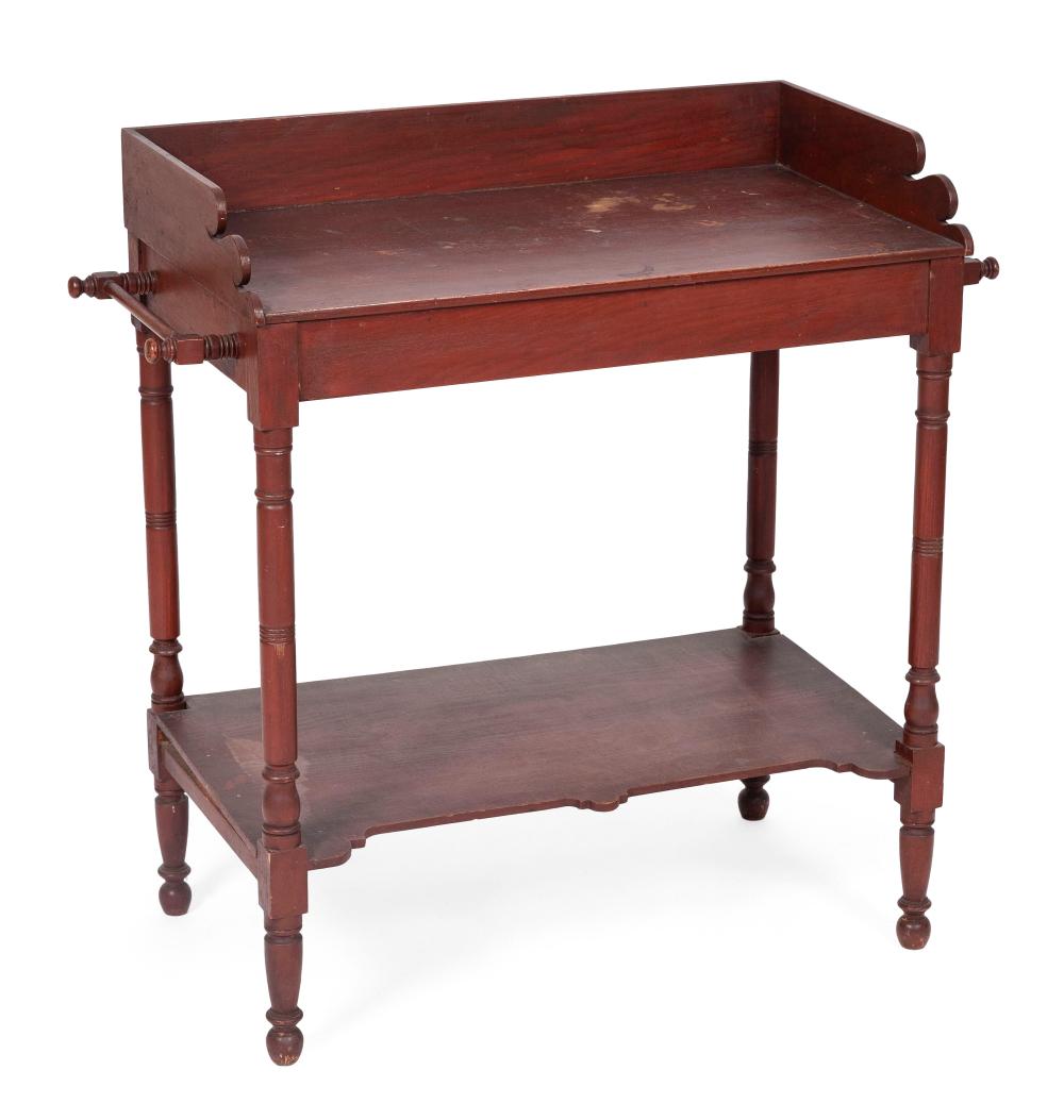 WASHSTAND AMERICA, 19TH CENTURY