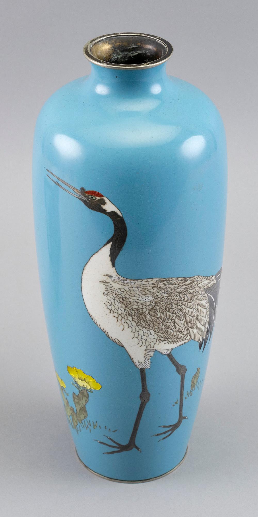 JAPANESE CLOISONN ENAMEL VASE 34f8ae