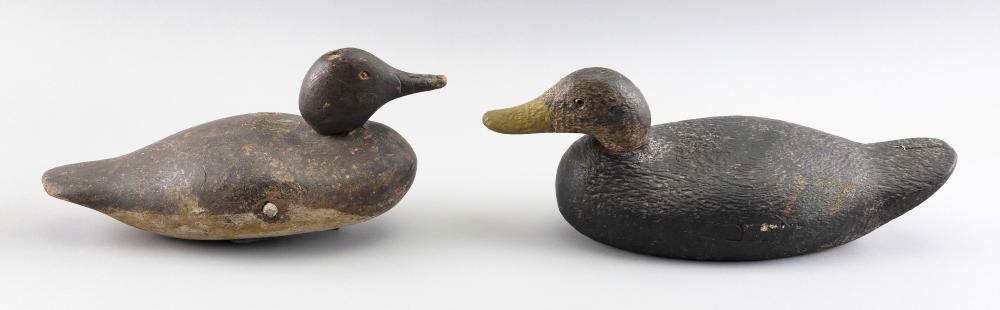 TWO DECOYS LATE 19TH CENTURY LENGTHS