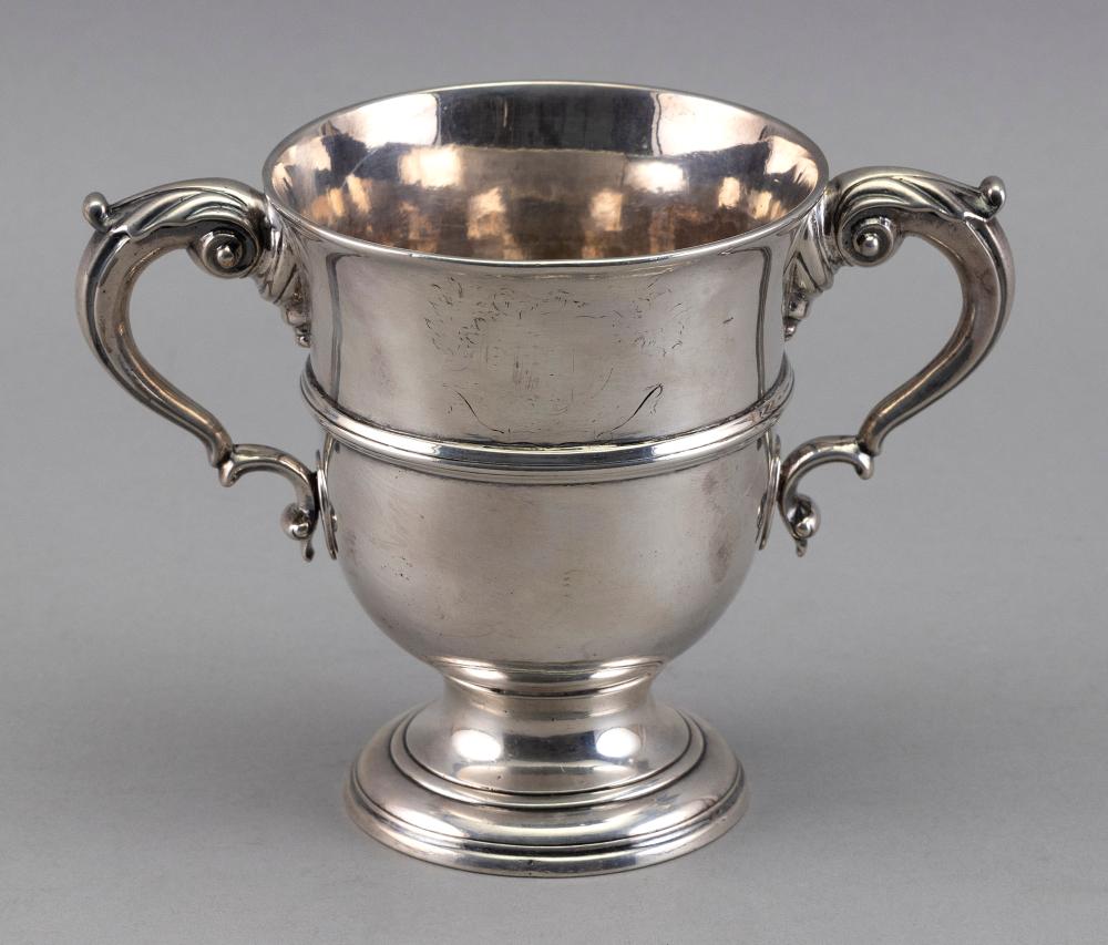 IRISH STERLING SILVER TWO-HANDLED