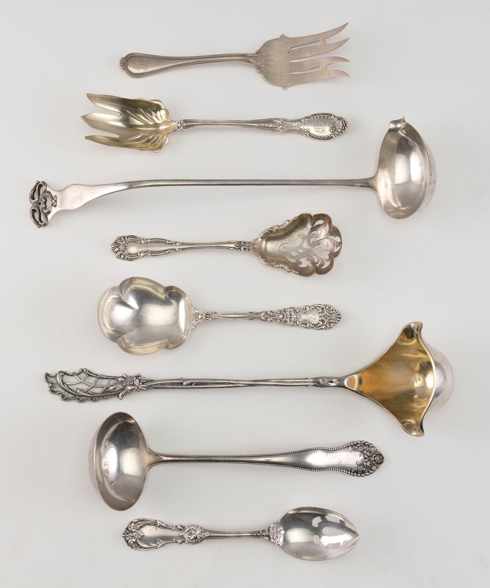 STERLING SILVER SERVING PIECES