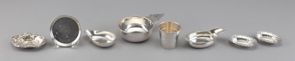 EIGHT STERLING SILVER SMALL TABLEWARES 34fac6