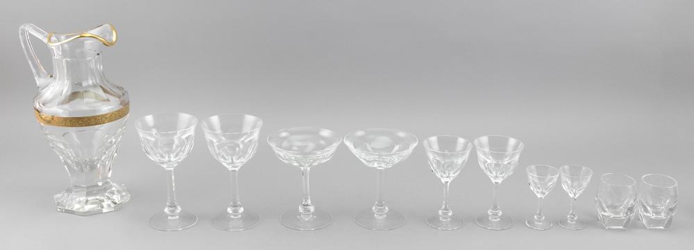 FORTY-EIGHT PIECES OF MOSER STEMWARE