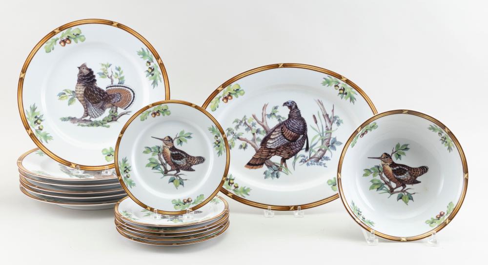 JULIE WEAR GAME BIRDS PORCELAIN