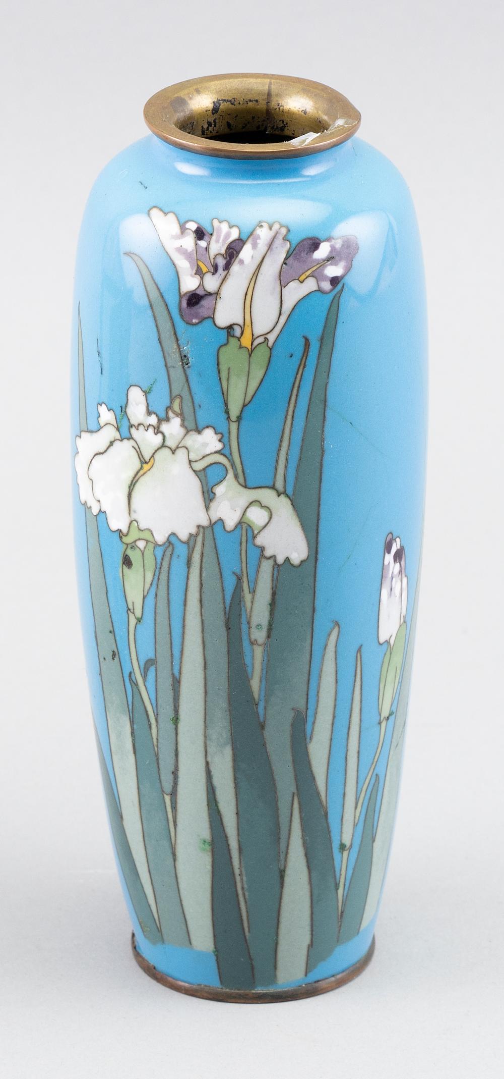 JAPANESE CLOISONN ENAMEL VASE 34fc51