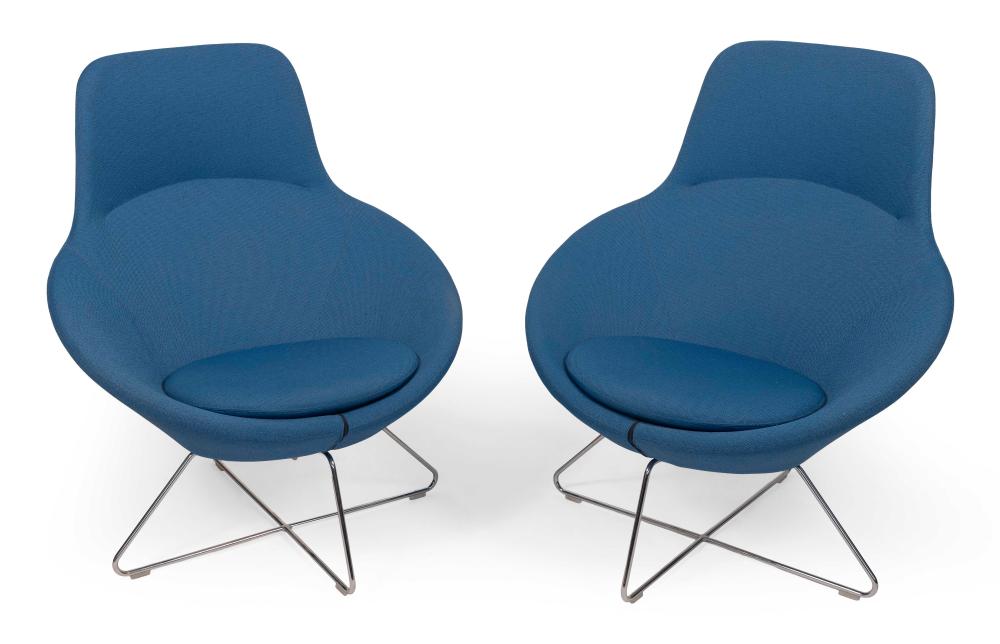 TWO ALLERMUIR CONIC CHAIRS MID-20TH