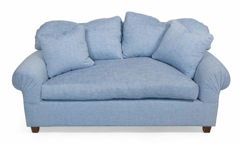 CONTEMPORARY OVERSTUFFED SOFA BY
