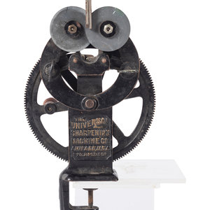 A Hand-Crank Sharpener by The Universal