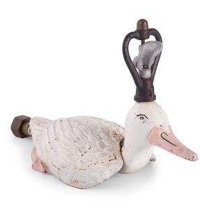A Painted Cast Iron Duck Form Sprinkler 34fea6