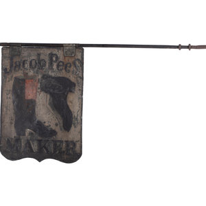 A Painted Metal Jacob Pees Shoe 34fefc