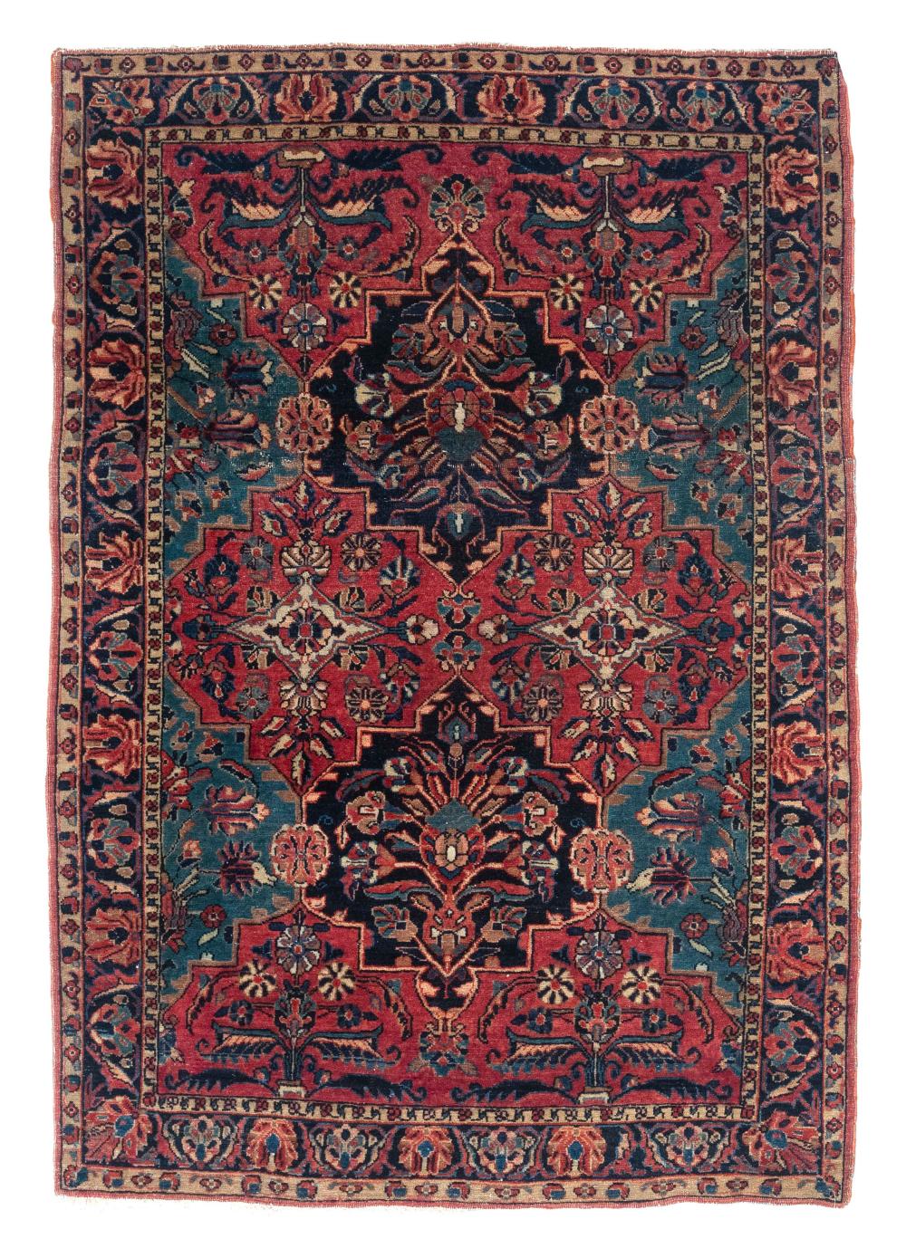 SAROUK RUG 3 5 X 4 11  34ffa2