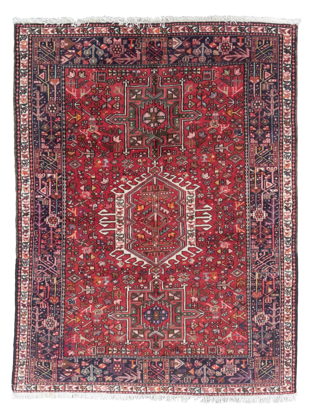 KARAJA RUG: 4’10” X 6’4”