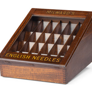 A Milward's English Needles Countertop