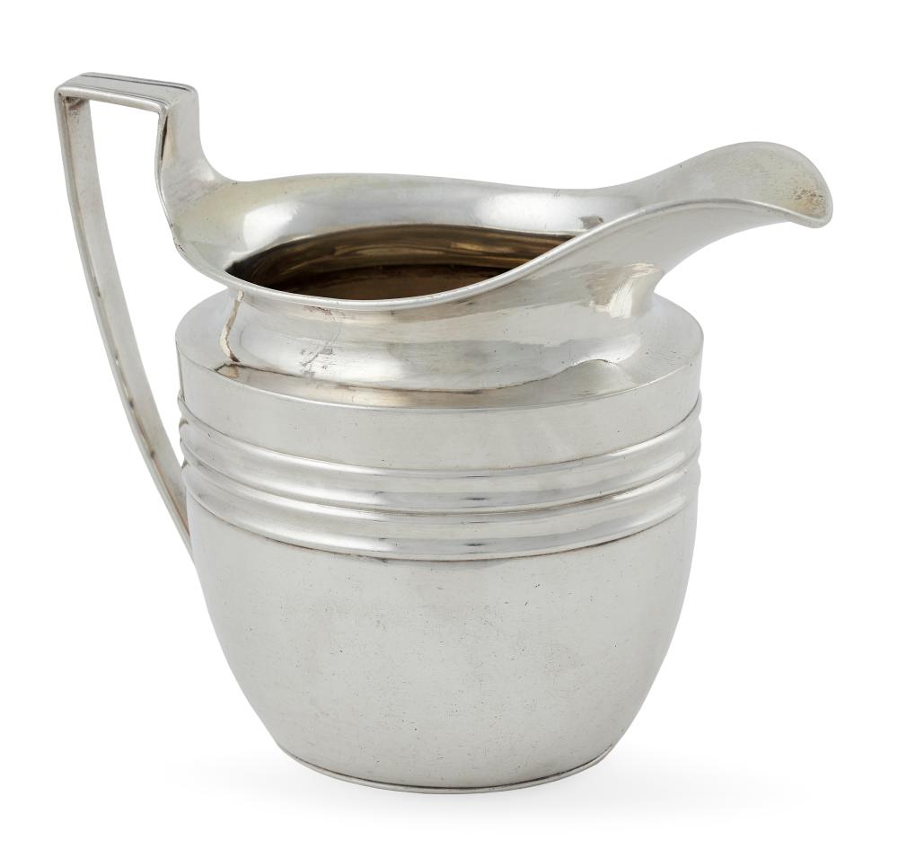 CHINESE EXPORT SILVER CREAMER CANTON  350235