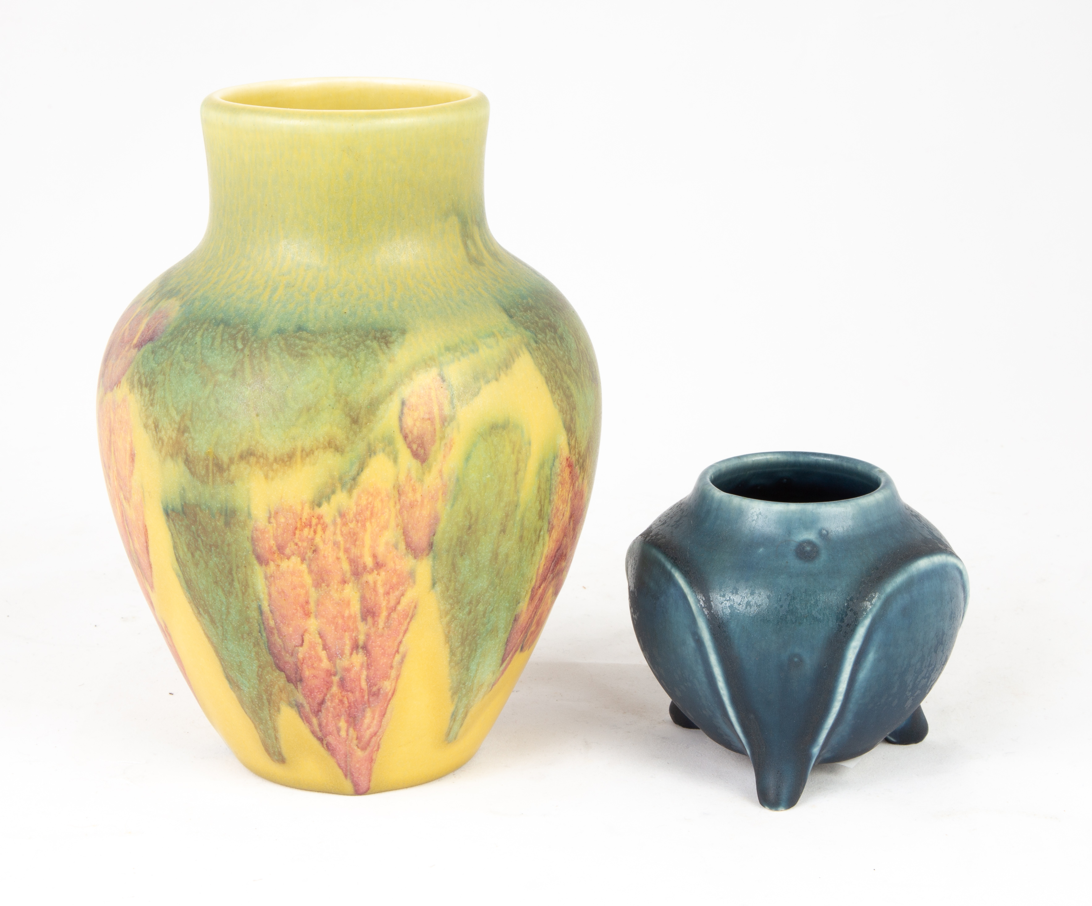 TWO PIECES ROOKWOOD ART POTTERY 3529aa