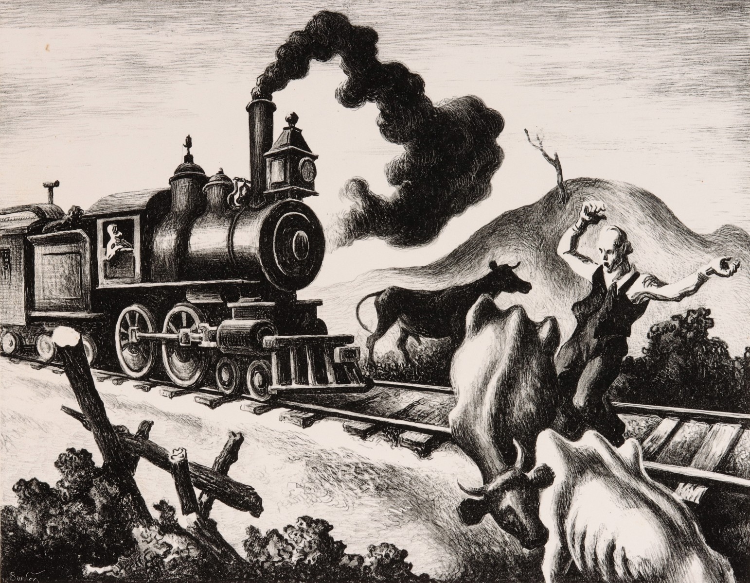 THOMAS HART BENTON 1889 1975  352a29