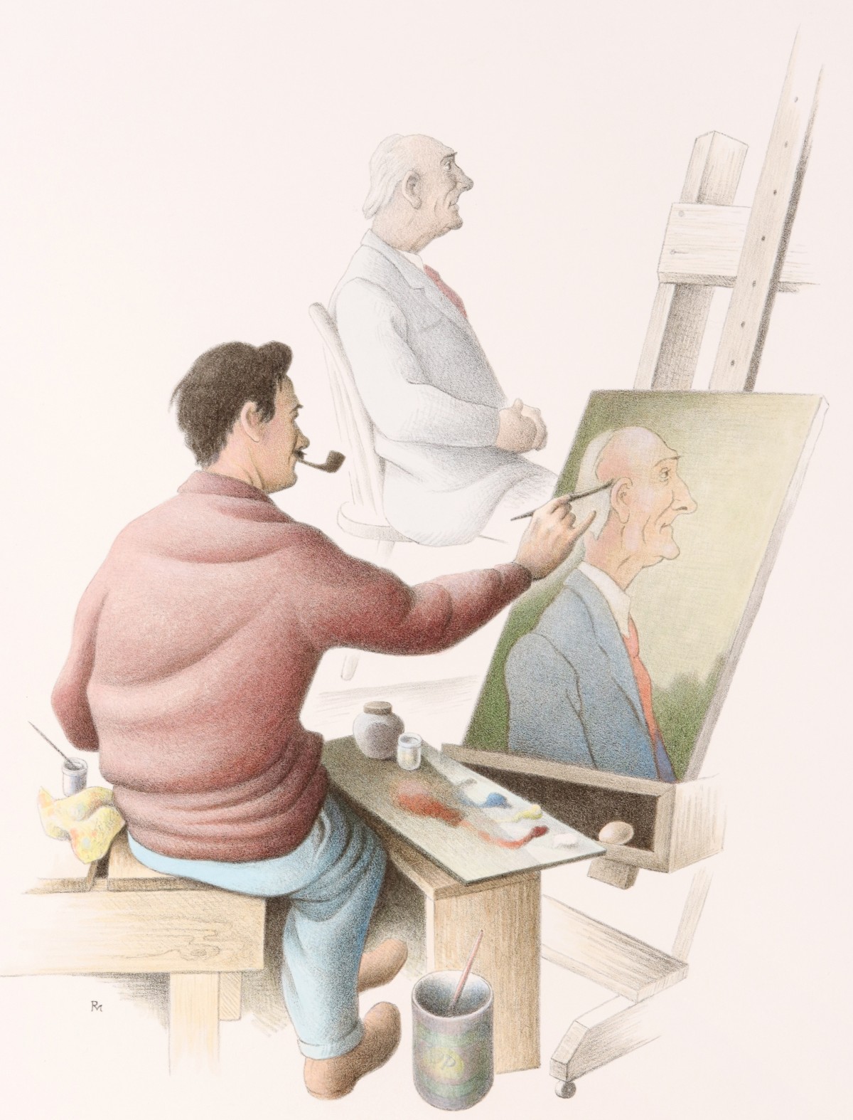 ROGER MEDEARIS (1920-2001) ARTISTS